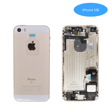 Tapa trasera iPhone SE Dorada original