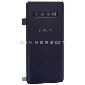 Tapa trasera Galaxy S10 SM-G973F Negra Original