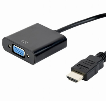 Gembird Adaptador de Video HDMI Macho a VGA Hembra