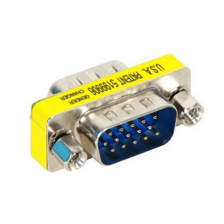 Mini Adaptador SVGA Macho/Macho