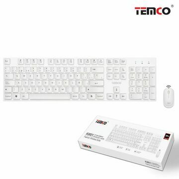 Kit Inalámbrico Teclado y Ratón KW01 Blanco