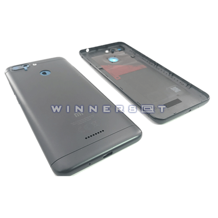 Tapa trasera Redmi 6 Negra Original