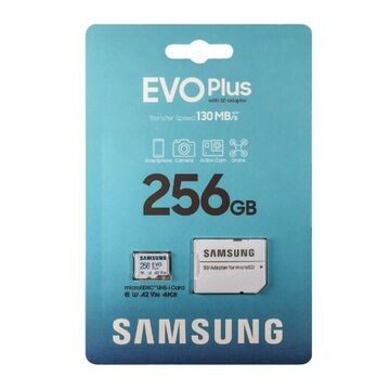  EVO Plus MicroSDXC 256GB UHS-I U3 V30 Clase 10 