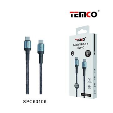 Cable USB c a Tipo c PD60W 3A 1M OD3.6