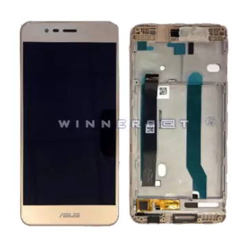 Pantalla con marco Zenfone 3 Max ZC520TL Dorada