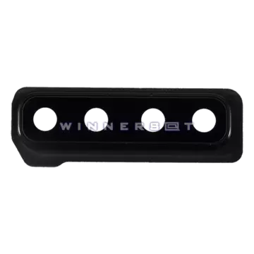 Cubierta cámara trasera Galaxy A9 2018 Negra