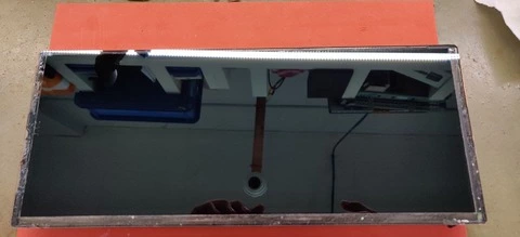 Eliminación Burbujas pantalla de volante Tesla