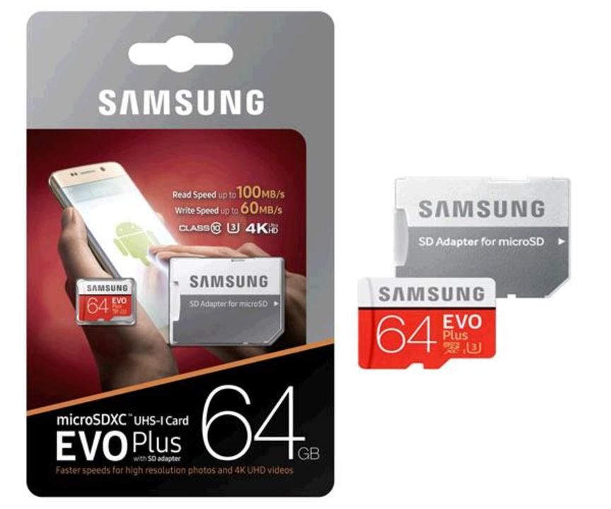 T. MICROSD 64GB SAMSUNG EVO PLUS SDHC UHS-I CARD