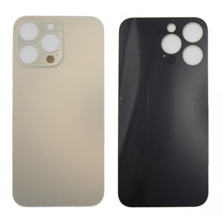 Tapa trasera Iphone 14 pro dorada