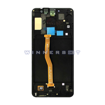 Marco frontal Galaxy A9 (2018) Negra Original