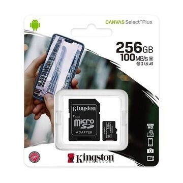 Kingston Plus MicroSDXC UHS-I 256GB Clase 10