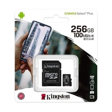 Kingston Plus MicroSDXC UHS-I 256GB Clase 10