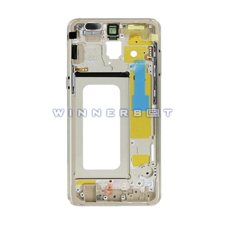 Marco unibody Galaxy A8 (2018) Dorado Original