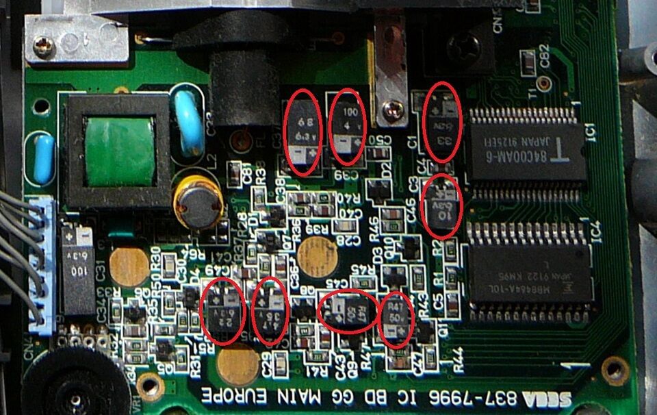 Reparación De GAME GEAR