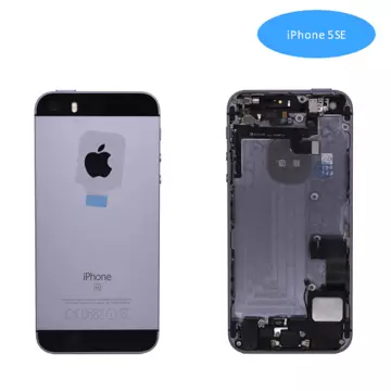 Tapa trasera iPhone SE Gris Original