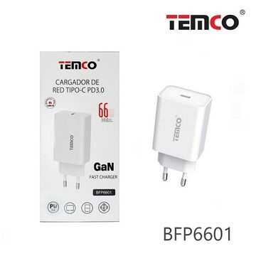 CARGADORES DE RED PD66W TIPO C